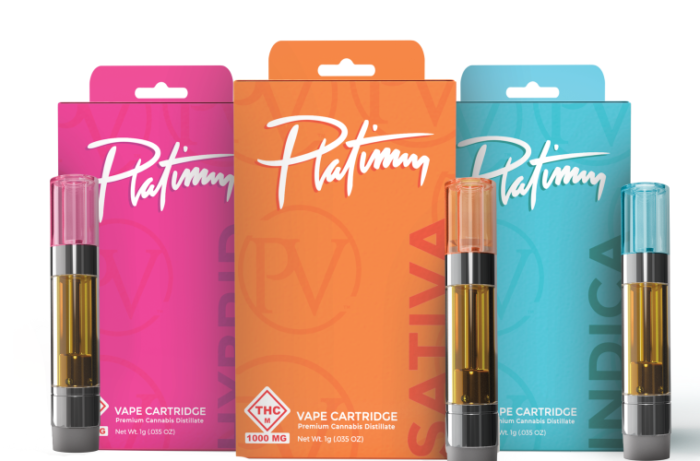 Platinum thc Carts